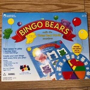 Vintage Bingo Bears Game - All Pieces Included